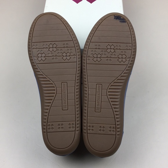 NIB Naturalizer N5 Contour Kana Blue Cut Out Flats - Picture 3 of 8